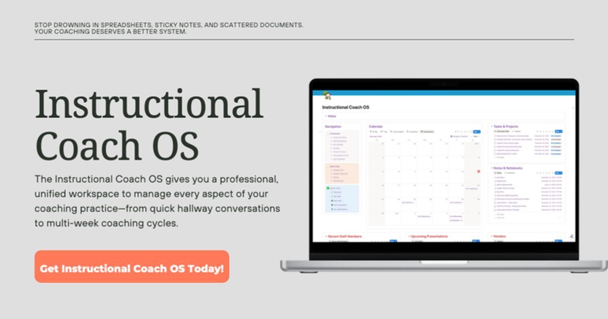 Instructional Coach OS